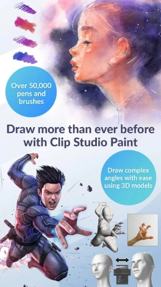 download clip studio paint mod apk